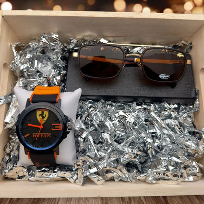 Reloj Ferrari + Regalo gafas I  Solo por hoy 2 X 1 con envió gratis a todo el país 🔥