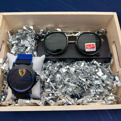 Reloj Ferrari + Regalo gafas I  Solo por hoy 2 X 1 con envió gratis a todo el país 🔥