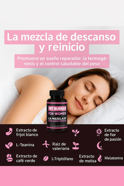 Quemador de grasa nocturno 🔥 Pierde peso sin esfuerzo mientras duermes 🔥 Solo por hoy con un 30% de DCTO