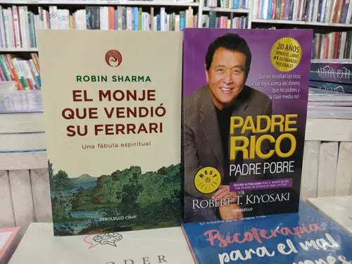 Este libro te puede sacar de la pobreza 😳 – Padre Rico Padre Pobre 🎁 ¡Y te regalamos El Monje que Vendió su Ferrari!  🔥 Envío GRATIS a todo el país 🔥
