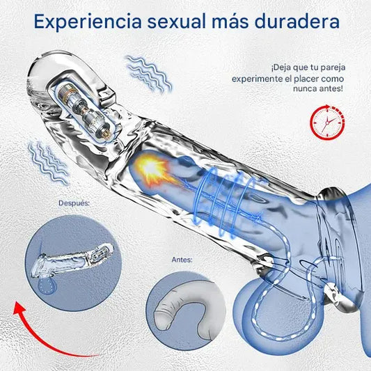 Funda Titan Wolf | Vibración avanzada y rendimiento extendido 🔥 50% Solo por. HOY